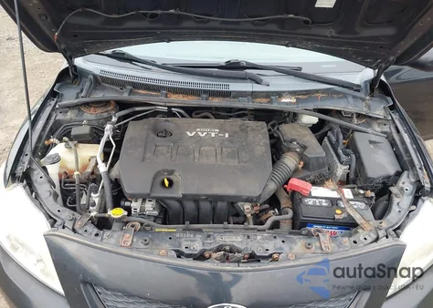 2010 Toyota Corolla Le z USA, uszkodzony, nr VIN 2T1BU4EE9AC311765